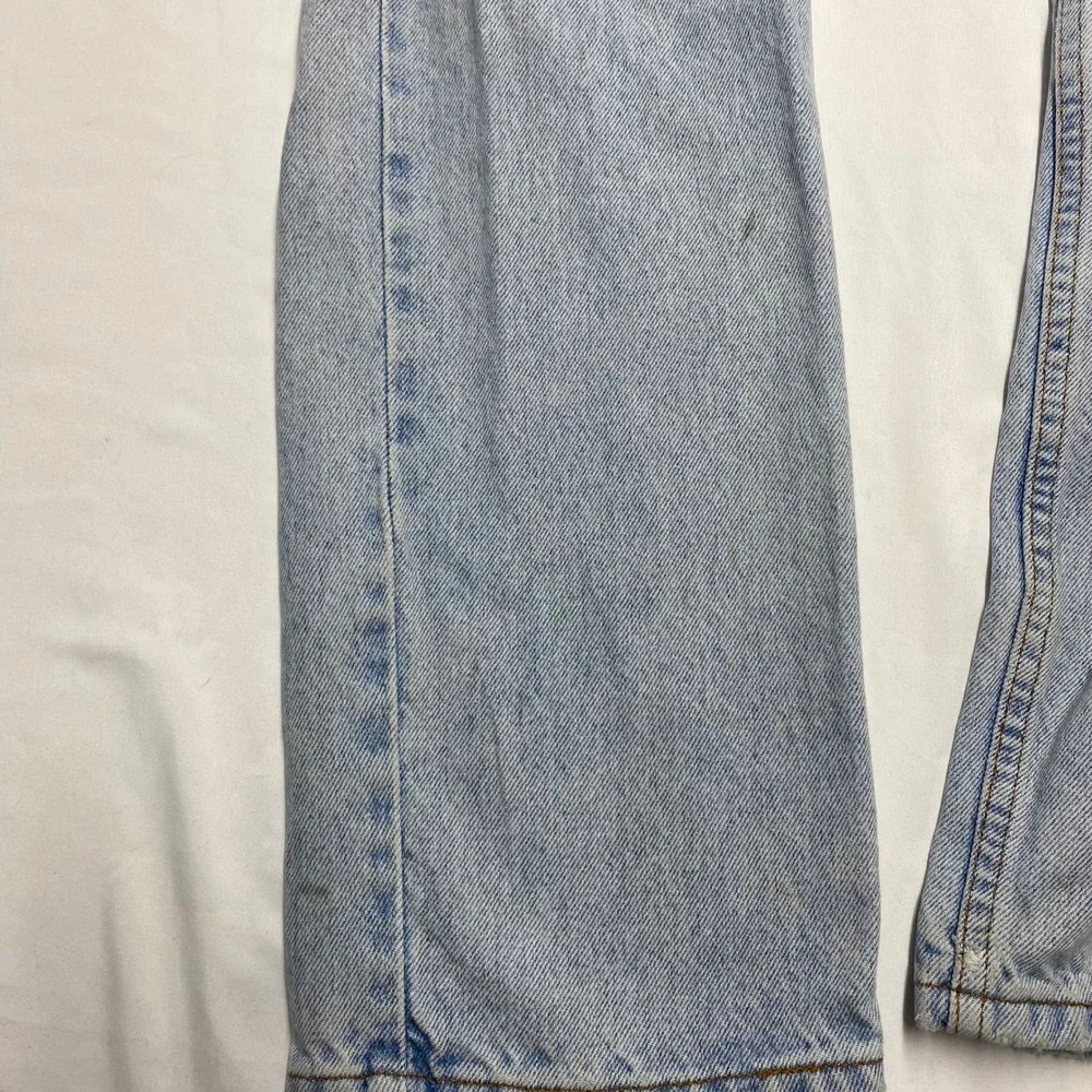 Vintage Levis 505 Orange Tab Jeans Mens 34x30 Light Wash Straight Leg 1996 90s